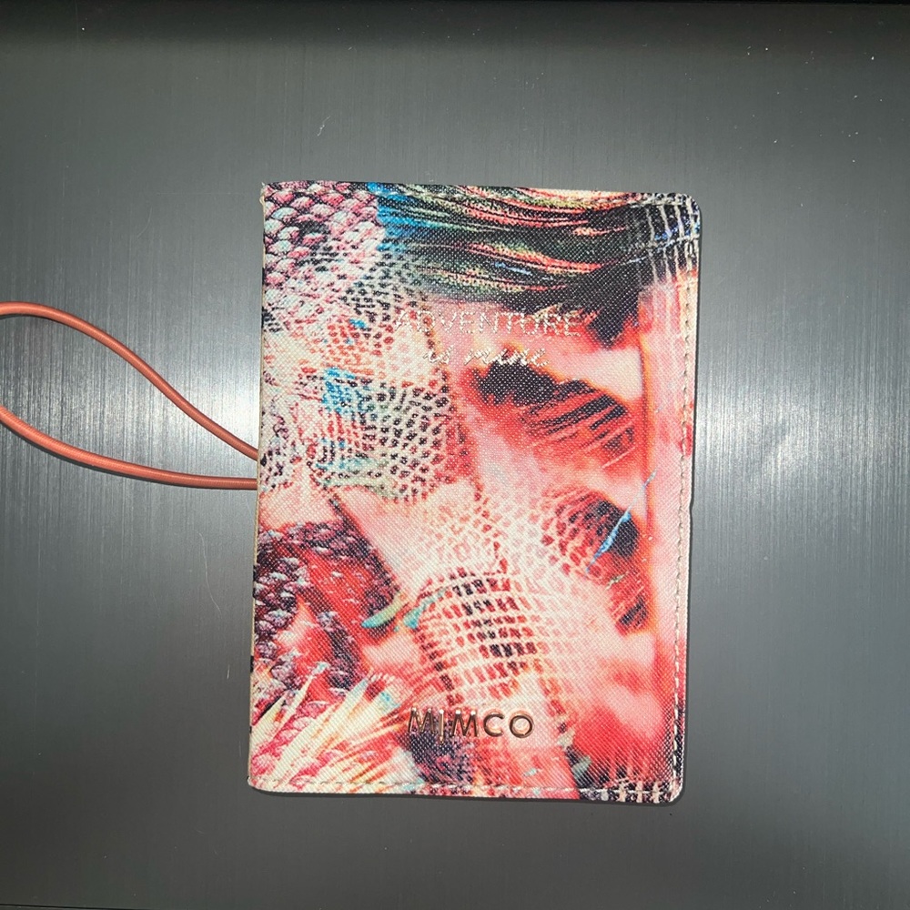 Mimco Leather Passport Holder. Never been used